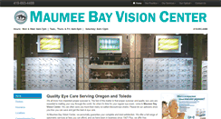 Desktop Screenshot of maumeebayvisioncenter.com